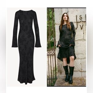 Realisation Par The Gia Dress Midnight RoseFloral Silk Maxi Dress Size XXL